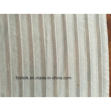 Silk Clip Stripe Fabric